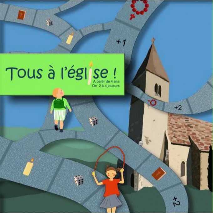 Jeu de parcours : "Tous à l'église"